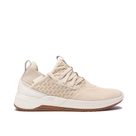 Supra Mens TITANIUM Low Top Shoes Mojave/Bone/gum | US-23350